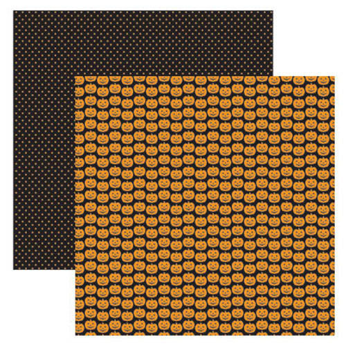 Jack (Jackolantern) - The Halloween Collection 12x12 Scrapbook Paper - 5 Sheets