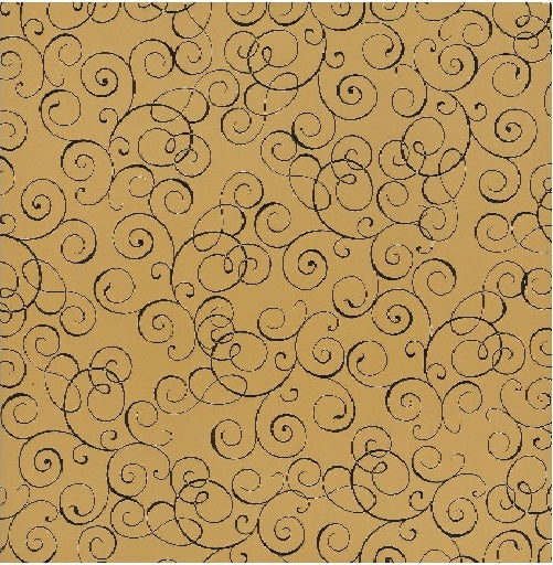 Gold Swirl Cardstock Valentines Night