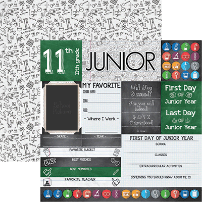 High School 9th-12th Grade - You've Been Schooled Papers & Stickers Set