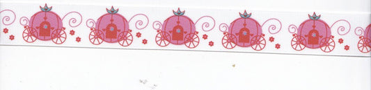 Princess Carriage Ribbon Grosgrain