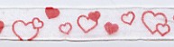 Red Heart Organdy Ribbon