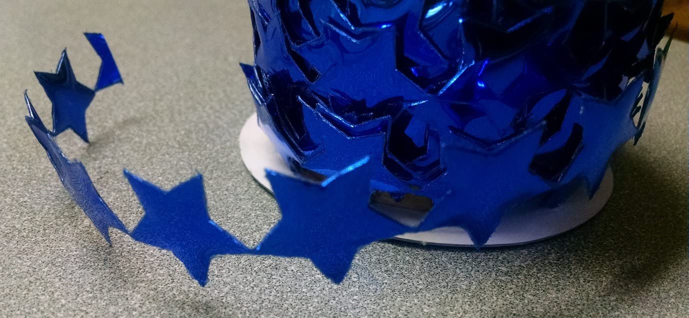 Blue Star Shaped Ribbon