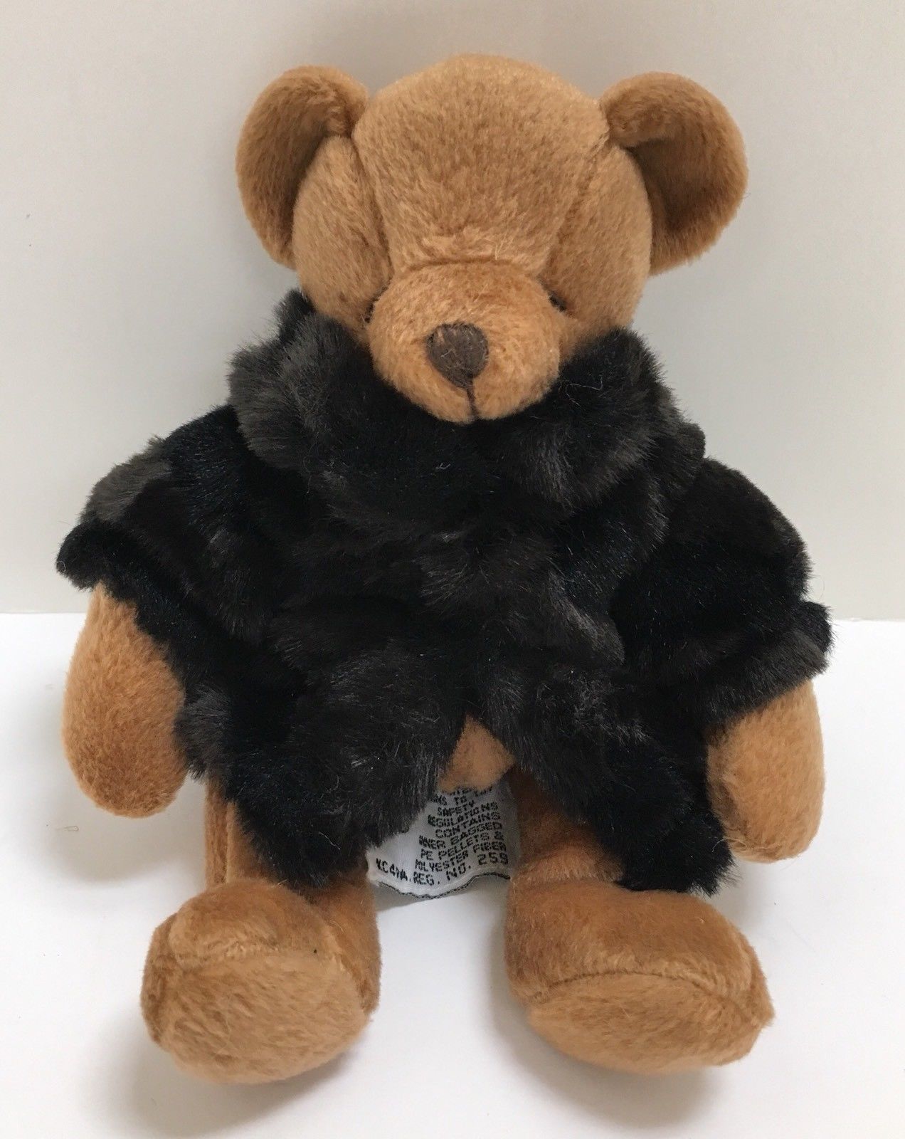 Russ Berrie Fortuana Faux Fur Coat Bear