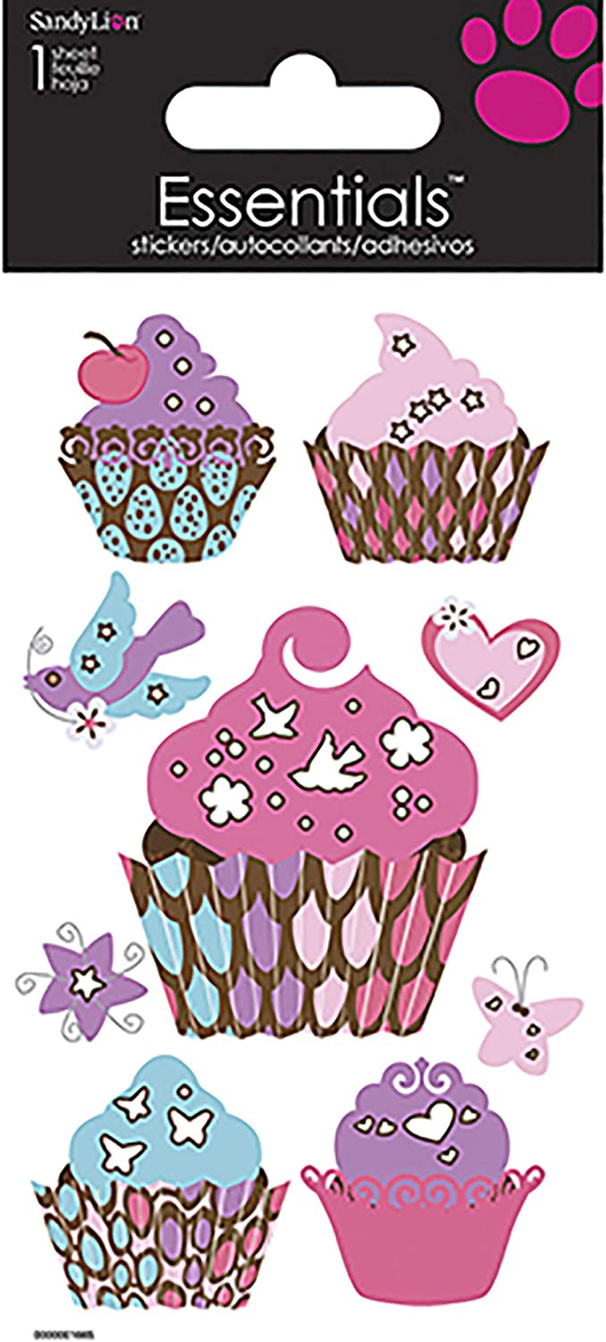 Essentials Cupcake Stickers