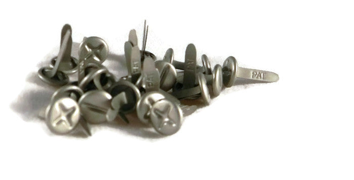 Scrapbooking Pewter Screw Top Brads