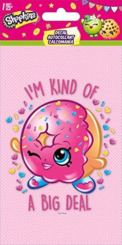 Shopkins Donut D Lish Decal