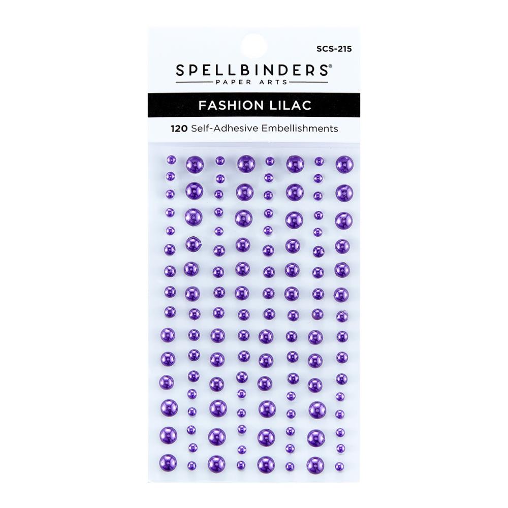 Fashion Lilac Self Adhesive Pearls