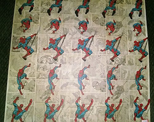 Spiderman Scrapbook Paper