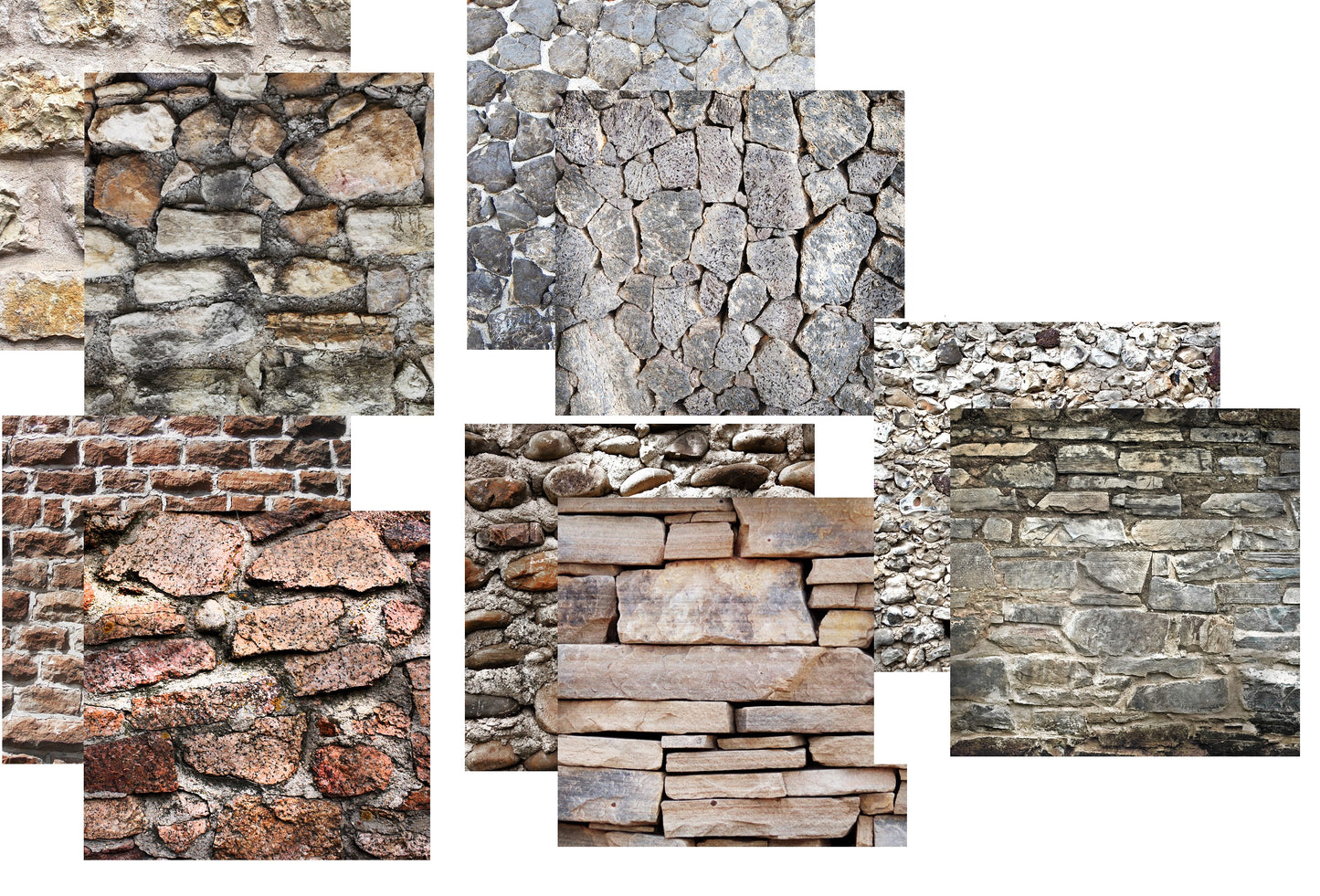 Stone Wall Background Papers