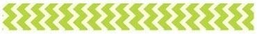 Halloween Green Chevron Washi Tape