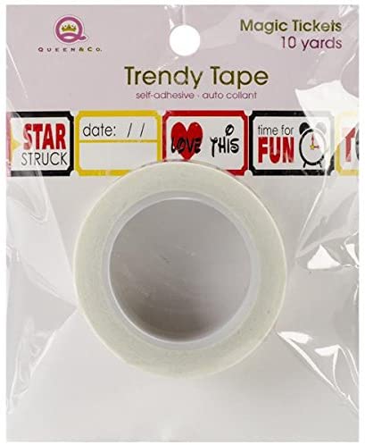 Magic Tickets Trendy Washi Tape