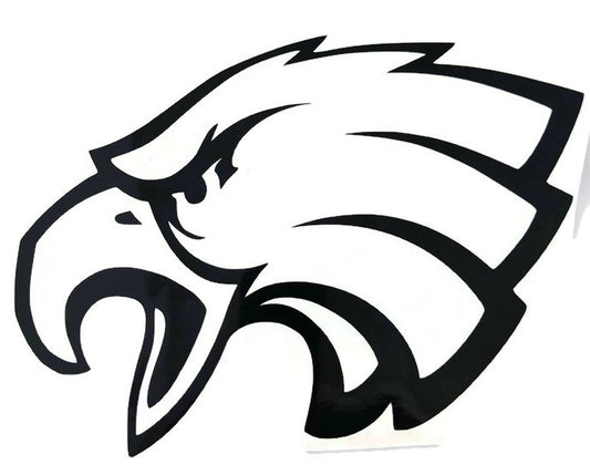 Eagle Decal Vinyl Decal Black 4x6"