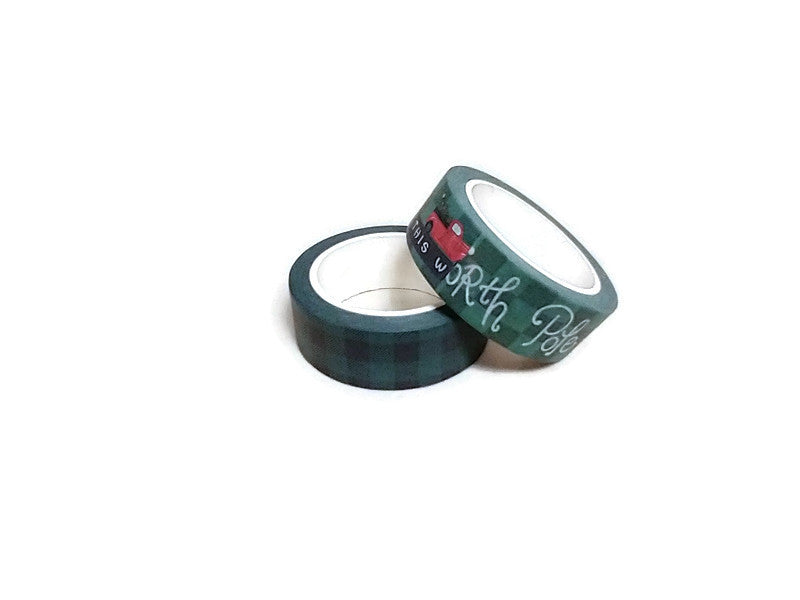 North Pole Christmas Washi Tape