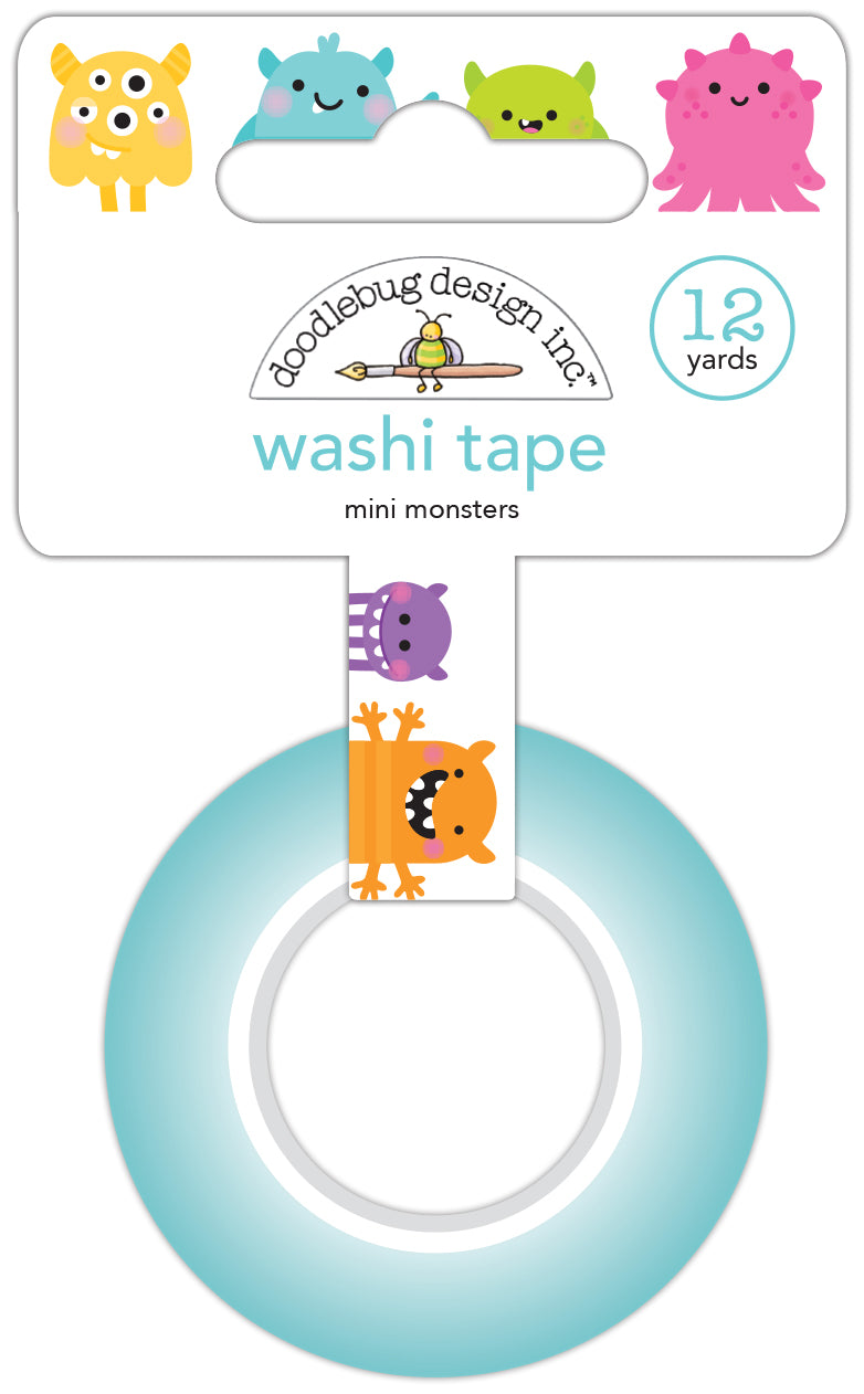 Doodlebug Designs Mini Monsters Washi Tape