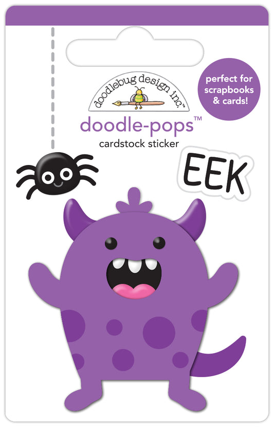 Monster Madness Eek Doodle Pop Stickers