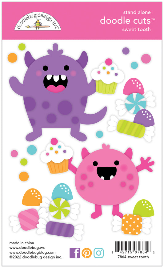 Doodlebug Designs Sweet Tooth Dies