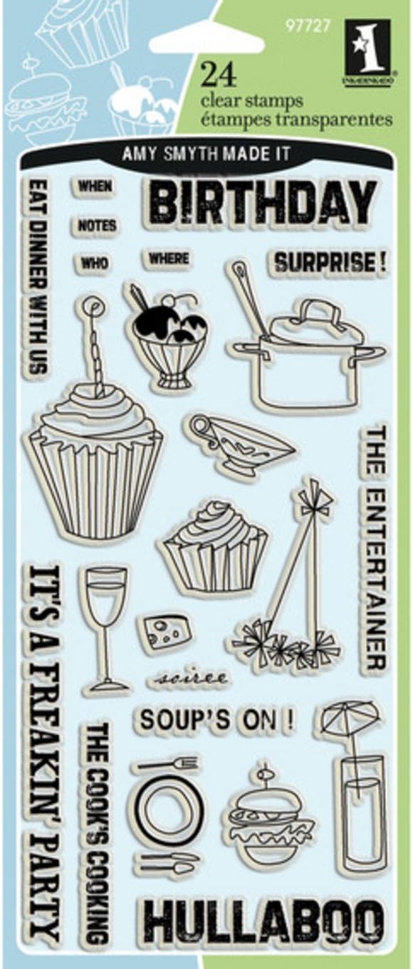 Inkadinkado Socialize Stamp Set