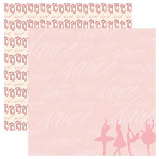 Ballet Scrapbook paper by Reminisce