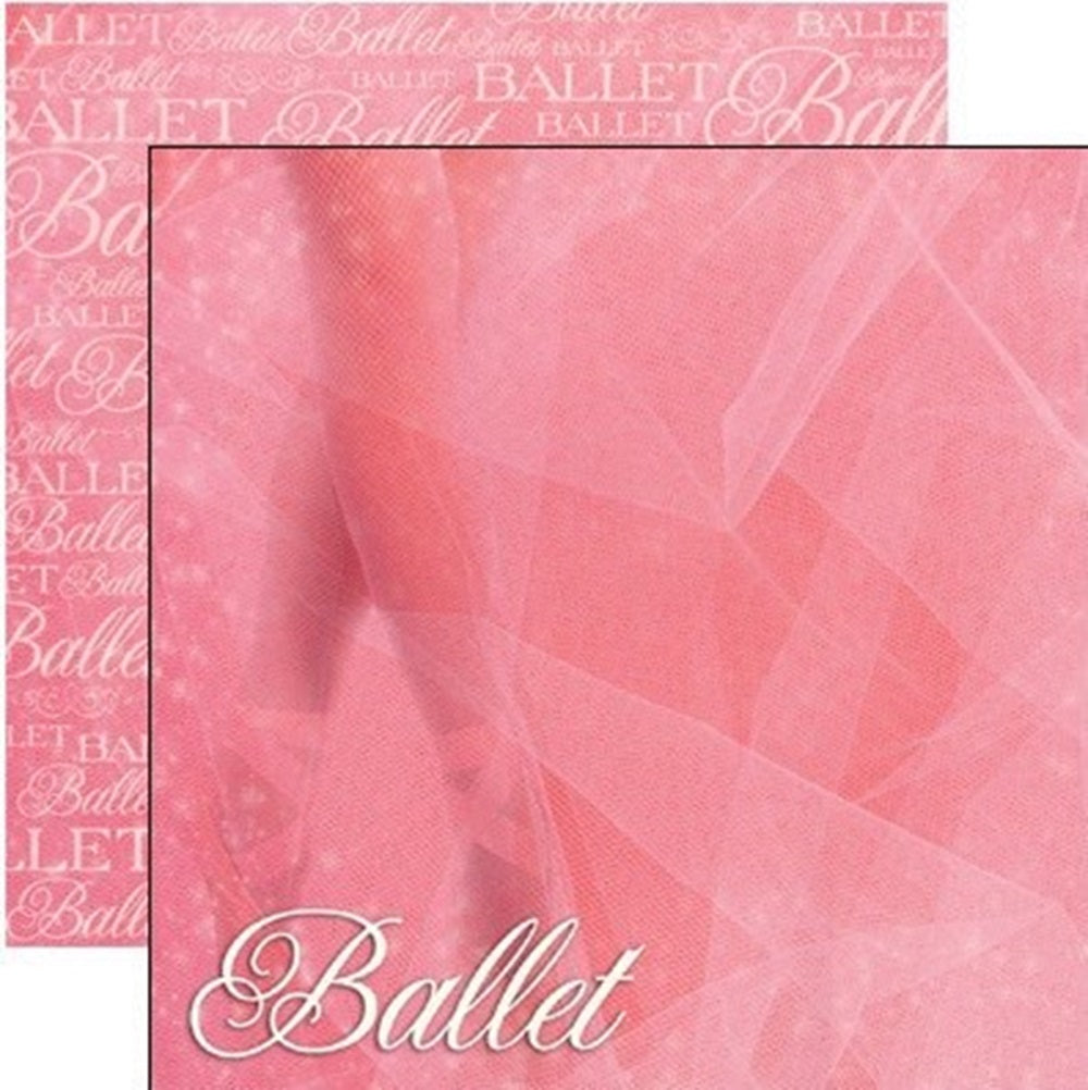 Ballet Scrapbook Paper