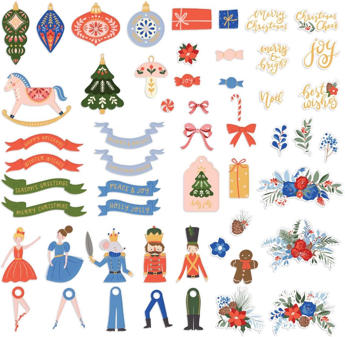 Spellbinders Nutcracker Ballet Die Cut Ephemera