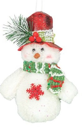 Classic Snowman Ornament