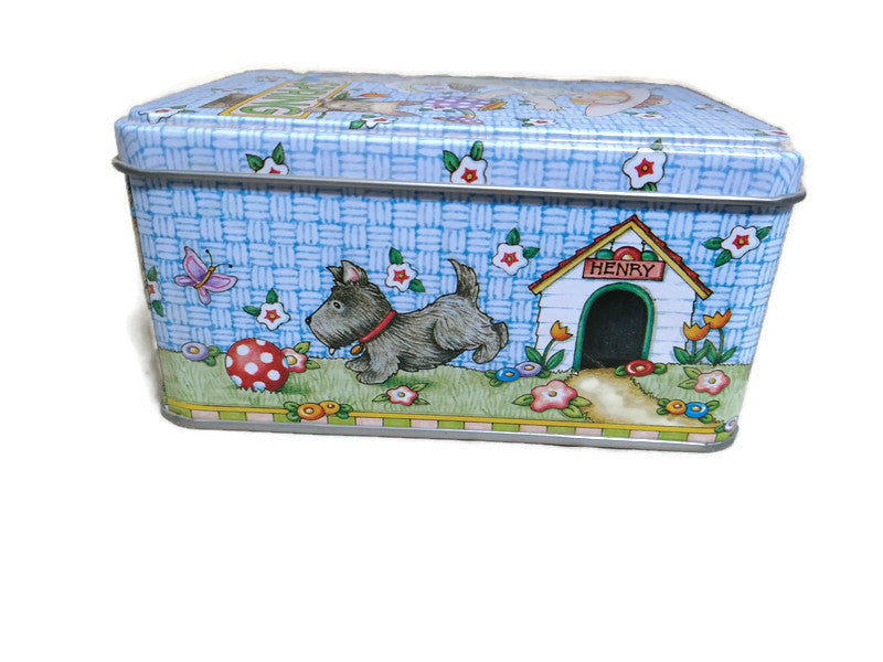 Mary Engelbreit Decorative Tin Box - Spring